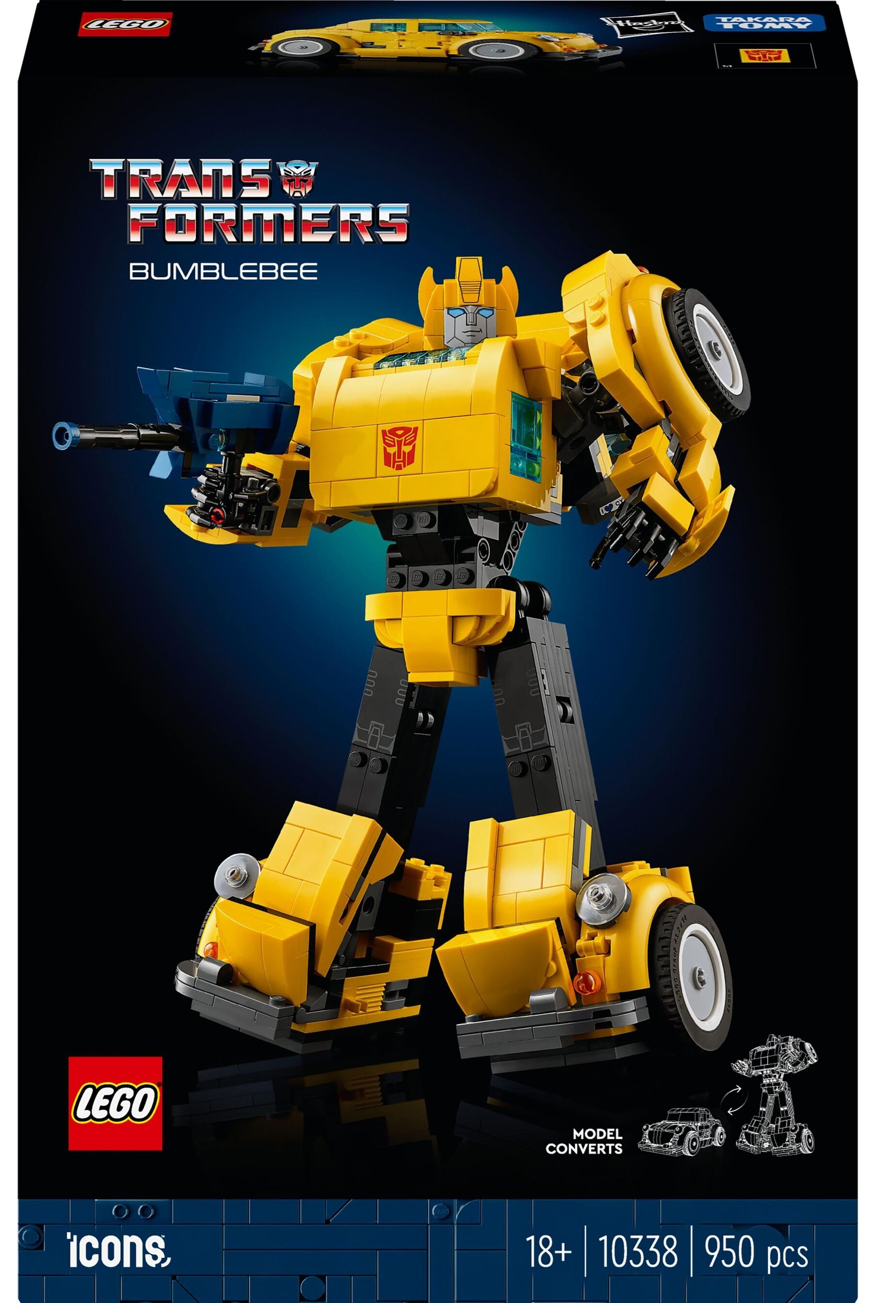 Конструктор LEGO Icons Бамблбі (10338)