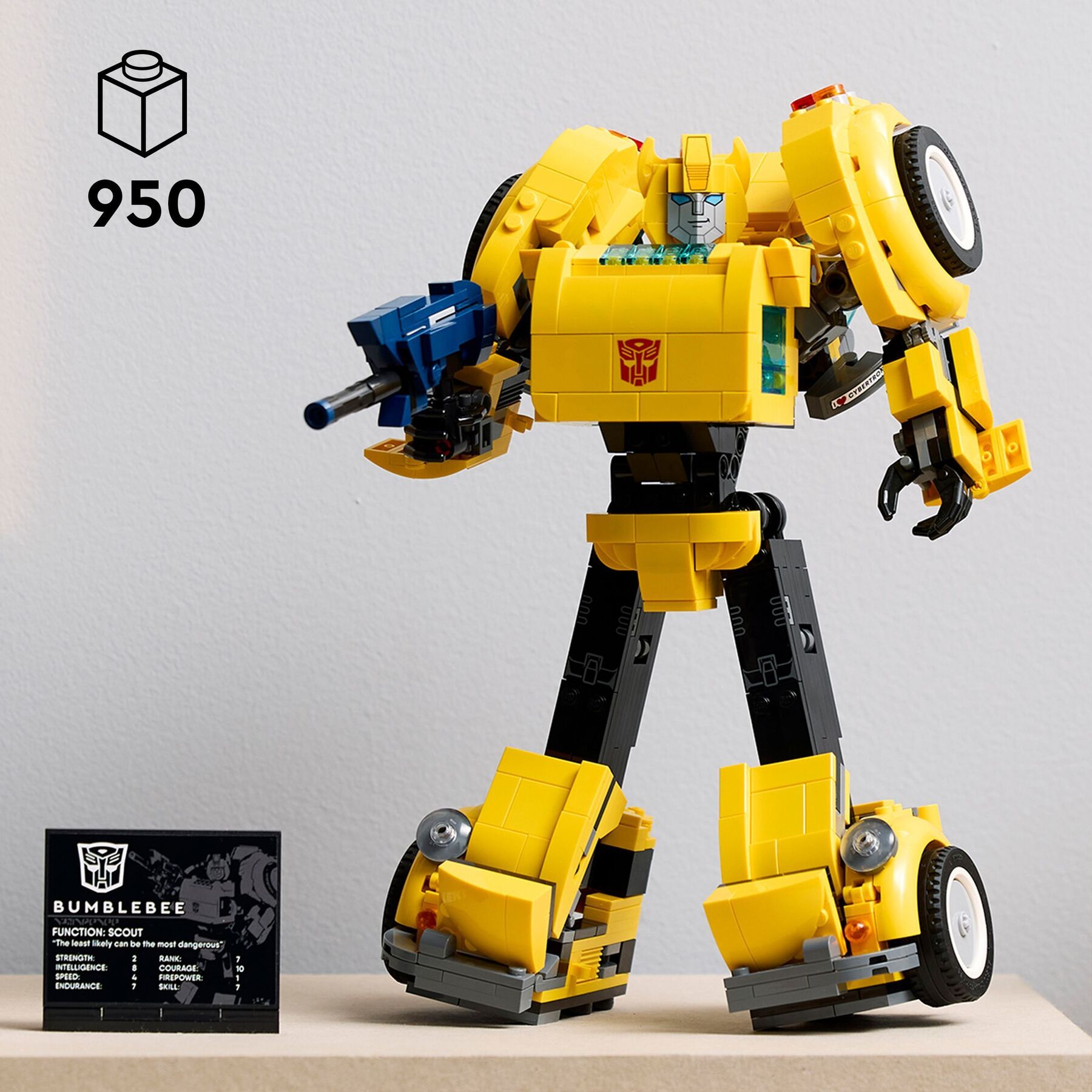 Конструктор LEGO Icons Бамблбі (10338)