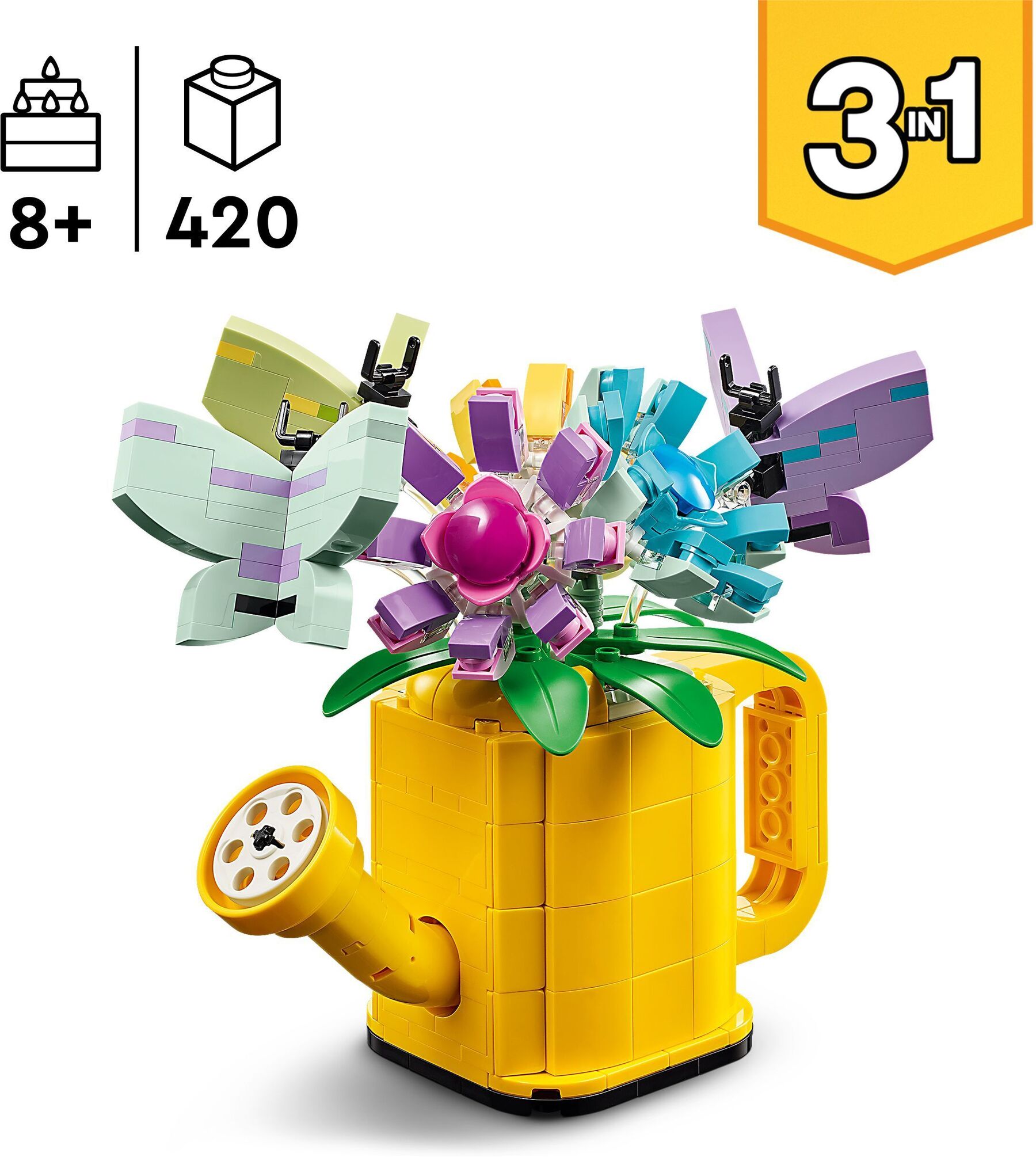 Конструктор LEGO Creator Квіти в лійці (31149)