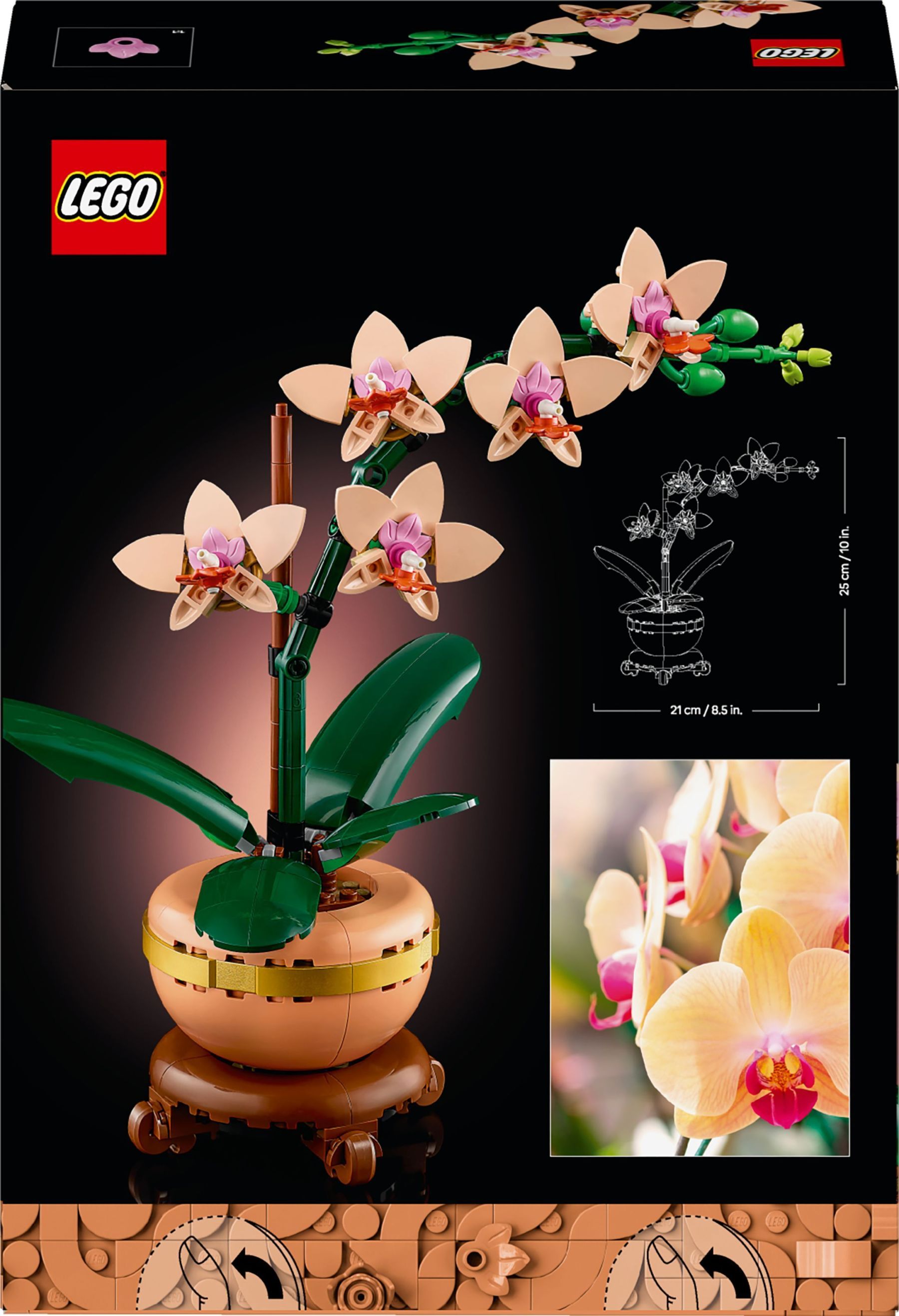 Конструктор LEGO Botanicals Міні орхідея (10343)