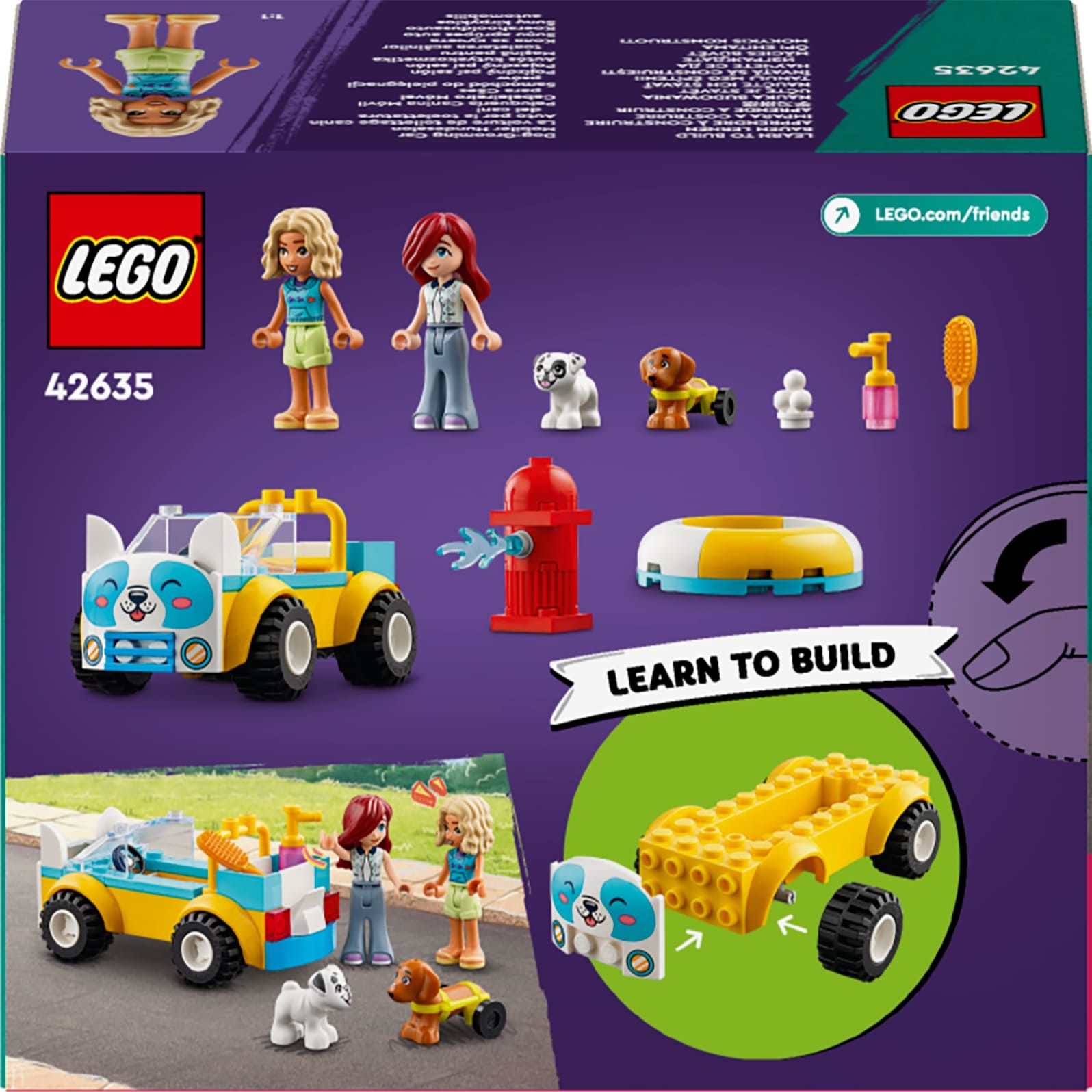 Конструктор LEGO Friends Авто собачого перукаря (42635)
