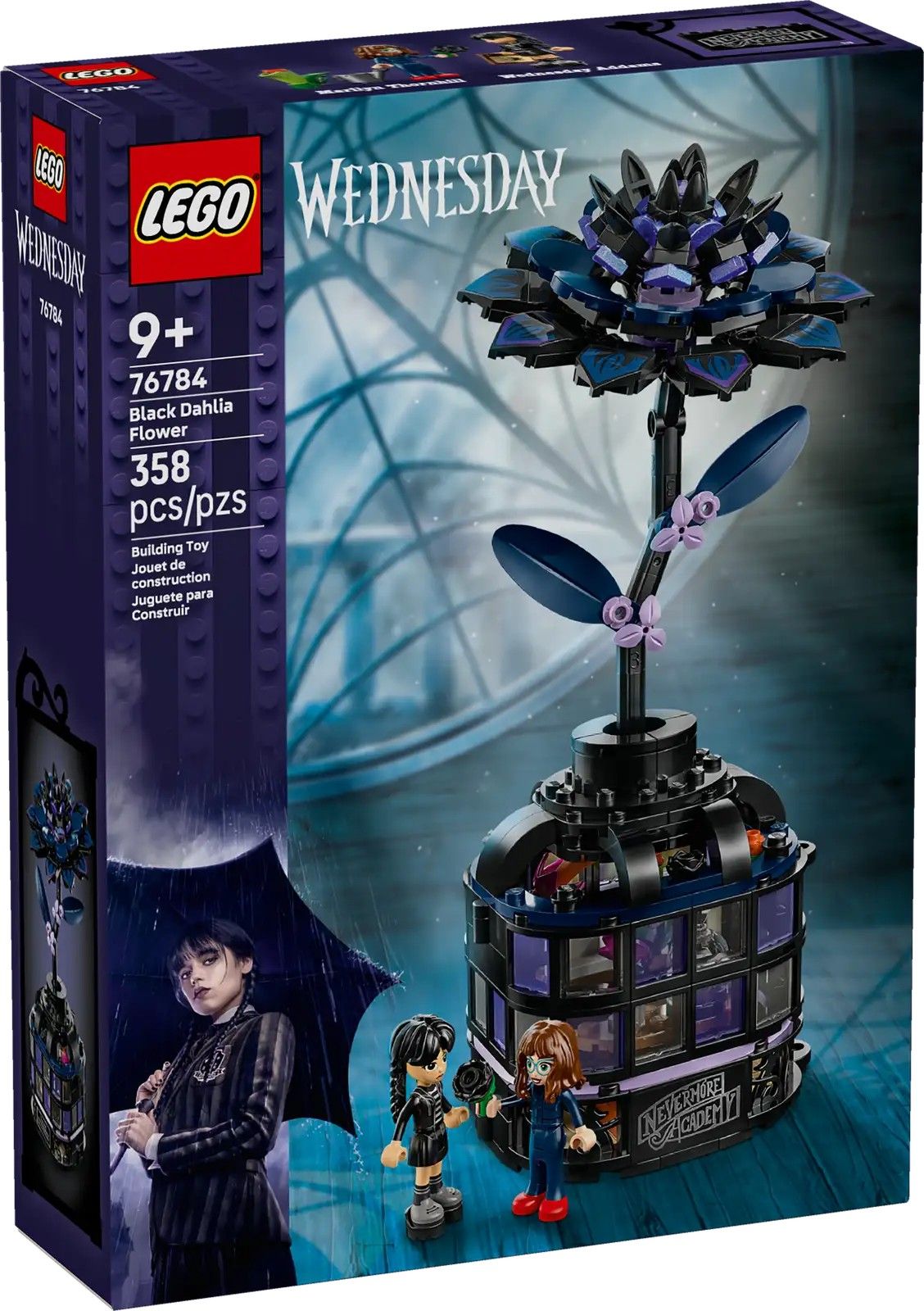 Конструктор LEGO Wednesday Квітка чорної жоржини (76784)