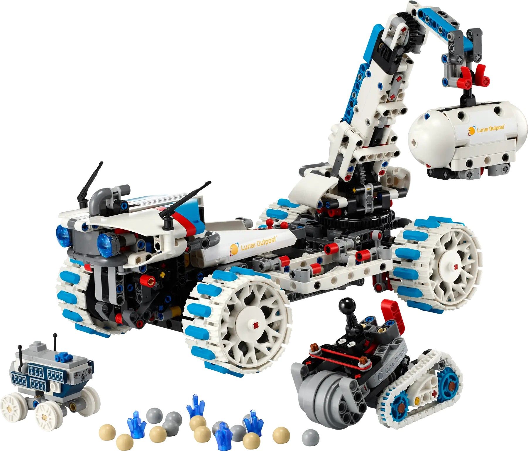 Конструктор LEGO Technic Місяцехід Lunar Outpost. Космічний корабель (42211)