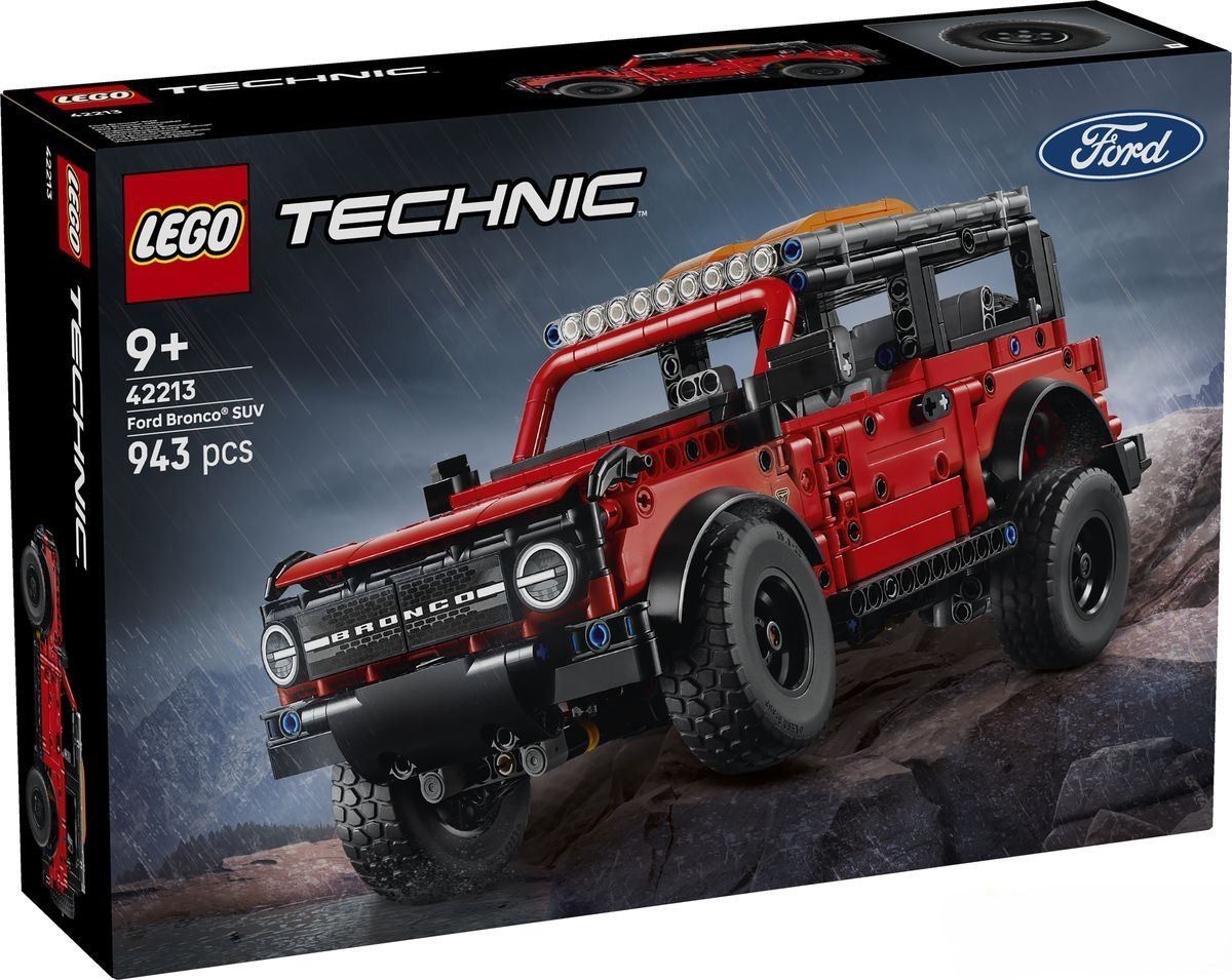 Конструктор LEGO Technic Позашляховик Ford Bronco (42213)