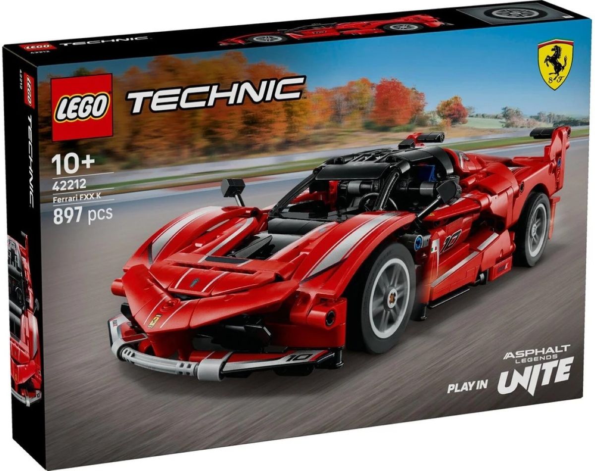 Конструктор LEGO Technic Ferrari FXX K (42212)