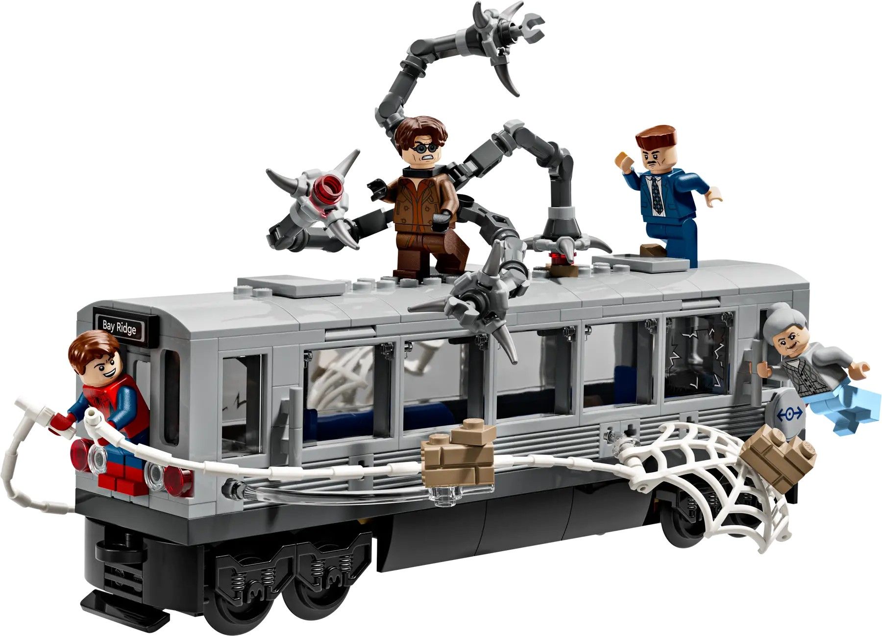 Конструктор LEGO Marvel Людина-Павук проти Дока Ока: Сцена в метро (76321)