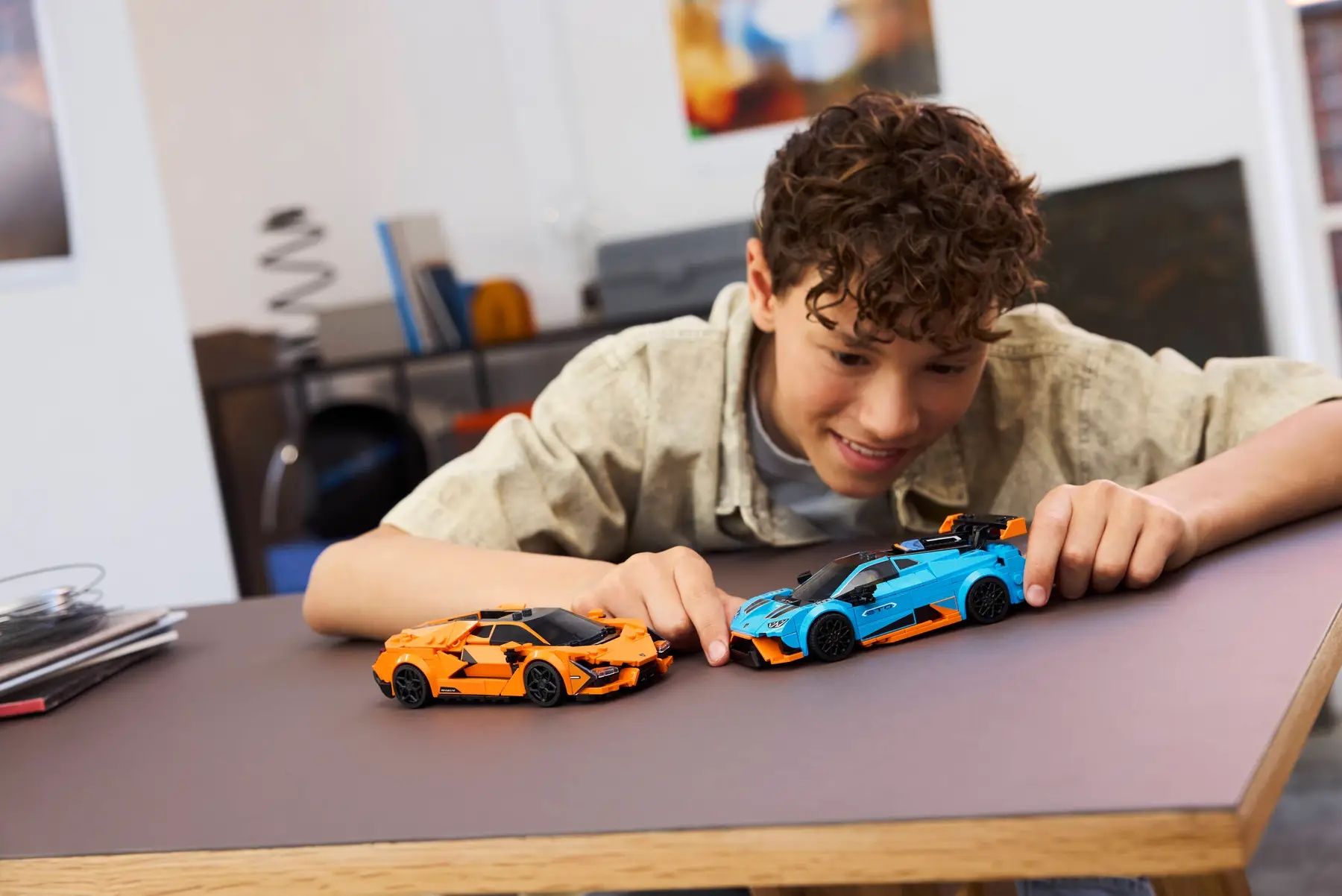 Конструктор ​LEGO Speed Champions Lamborghini Revuelto та Huracan STO (77238)