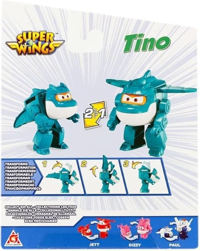 Ігрова фігурка-трансформер Transforming Тіно (Tino), 10см