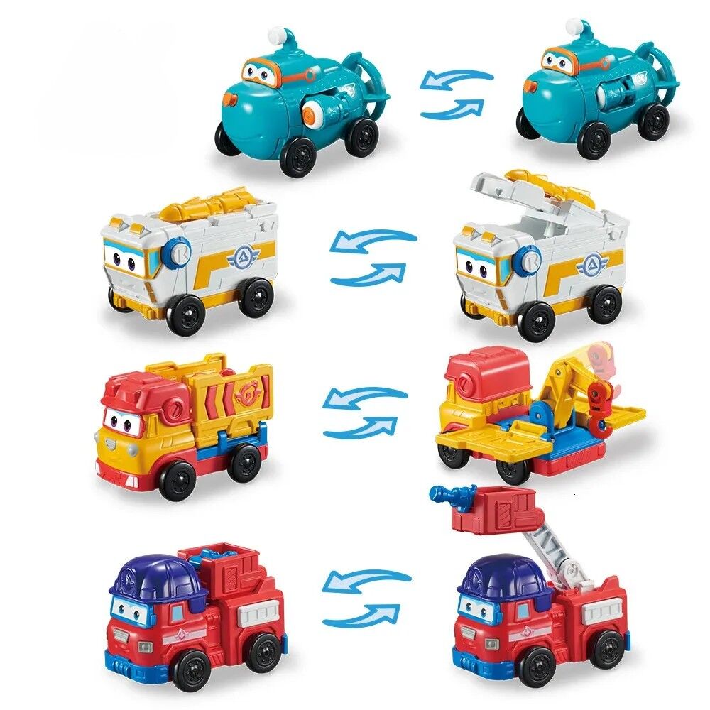 Машинка-трансформер Super Wings Mini Team Vehicles