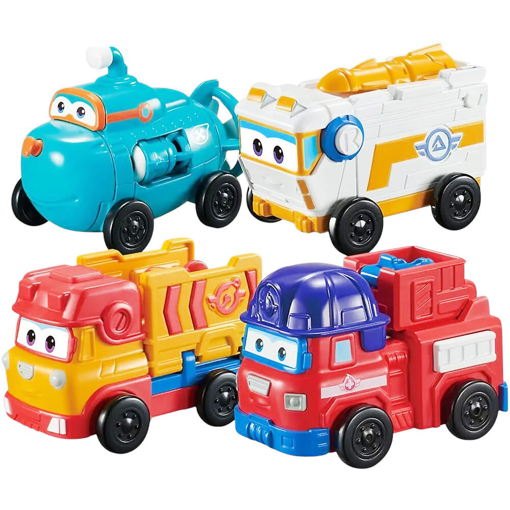 Машинка-трансформер Super Wings Mini Team Vehicles
