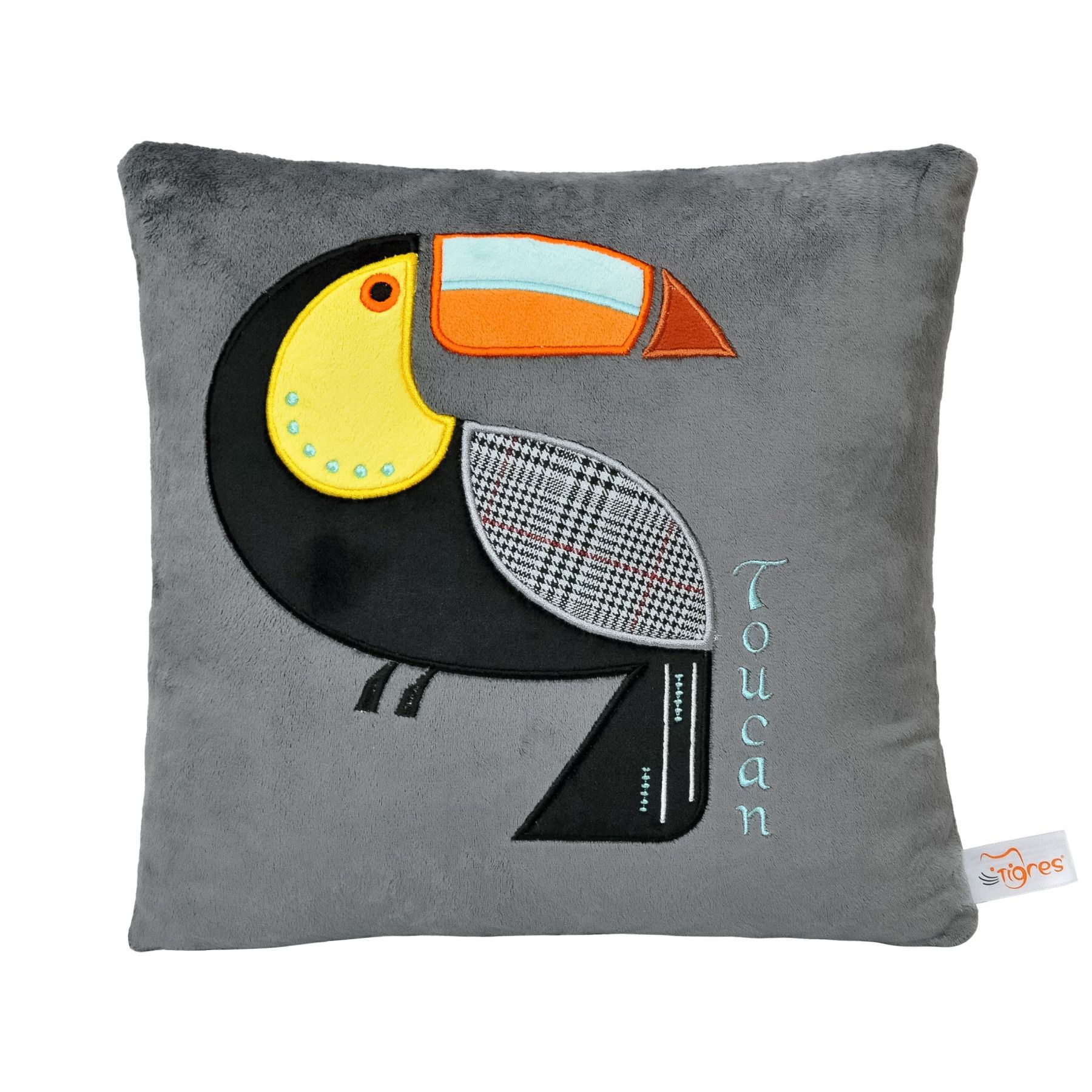 Подушка Toucan Birds, Tigres