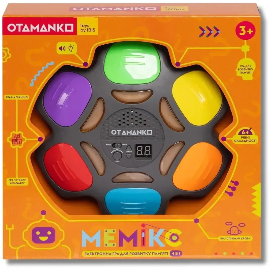 Електронна головоломка OTAMANKO "Мемікс" (Квітка)