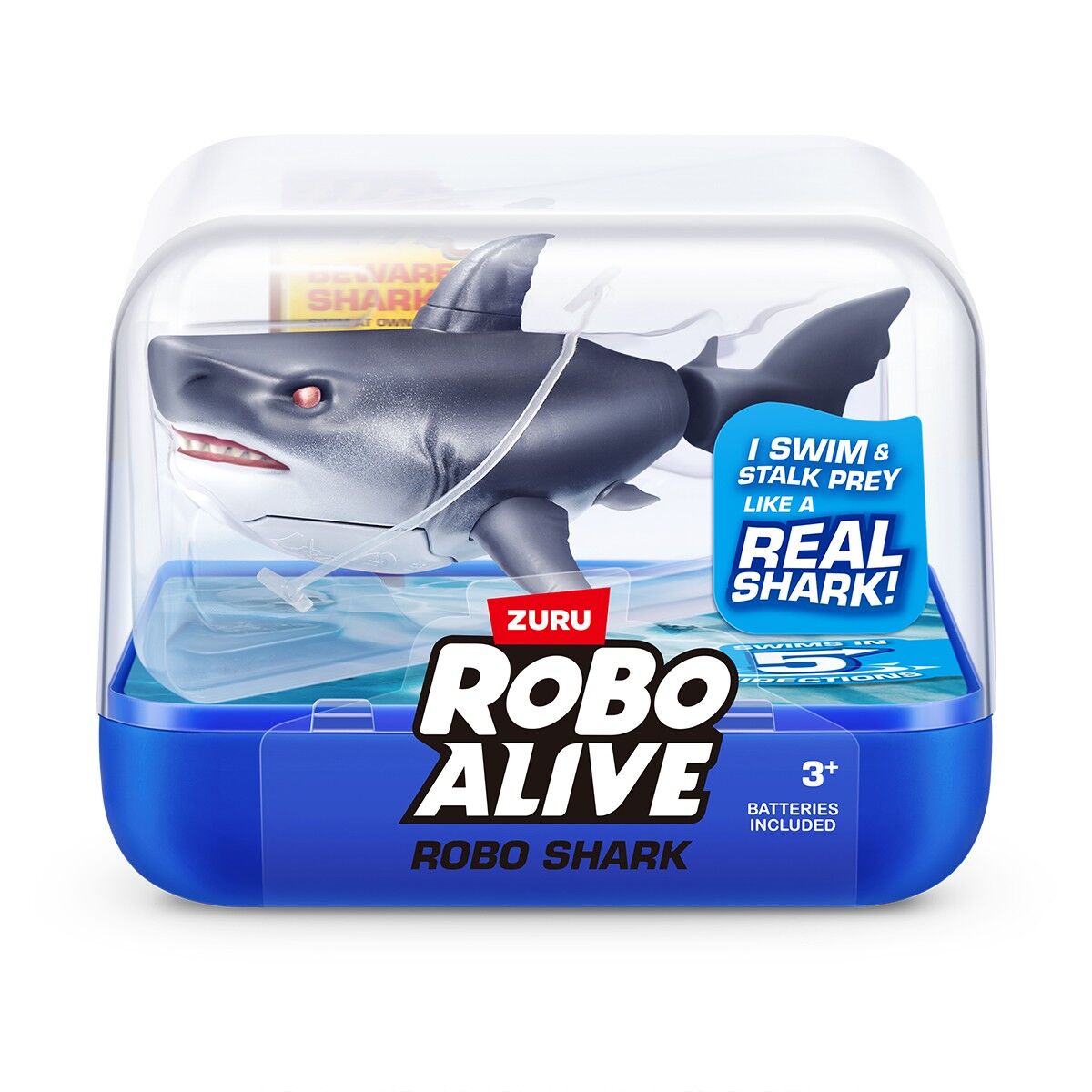Інтерактивна іграшка ROBO ALIVE S1 – РОБОАКУЛА (чорний)