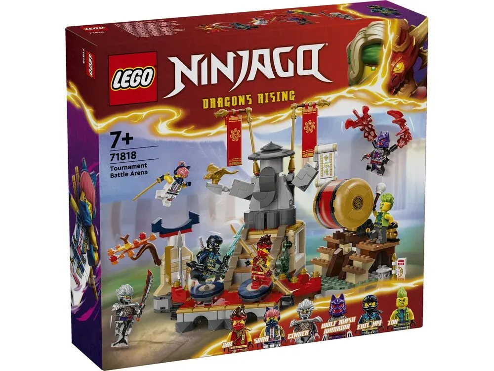 Конструктор LEGO NINJAGO Бойова арена турніру (71818)