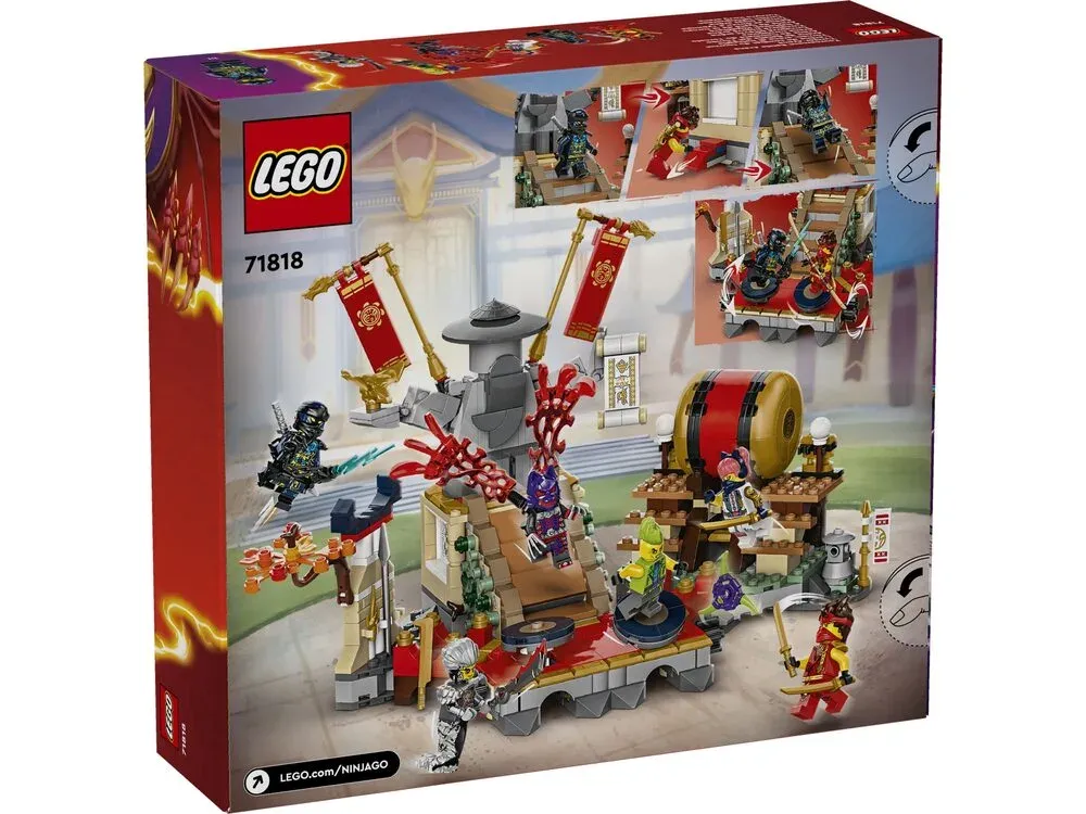 Конструктор LEGO NINJAGO Бойова арена турніру (71818)