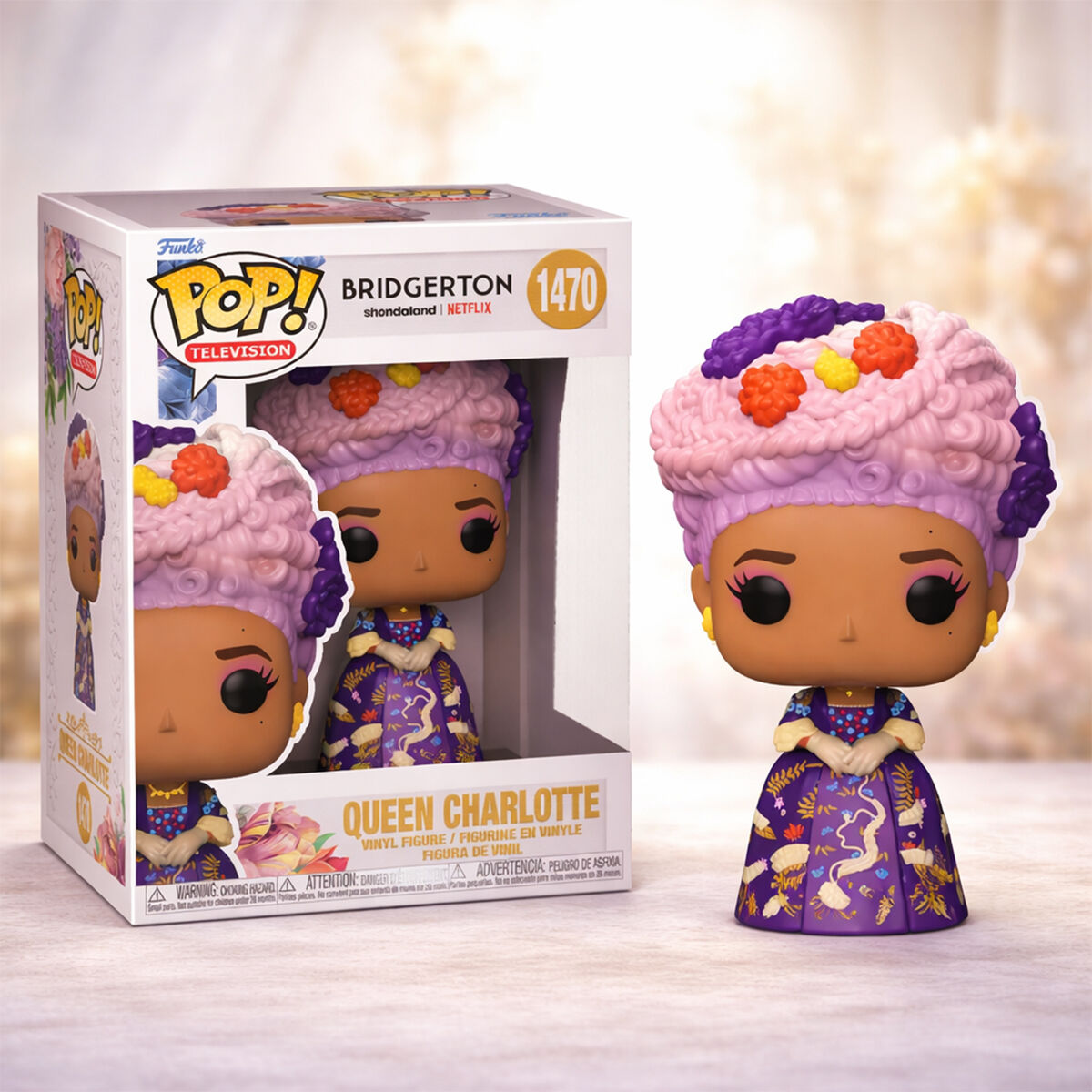 Ігрова фігурка FUNKO POP! серії "Бріджертони" ­- КОРОЛЕВА ШАРЛОТТА