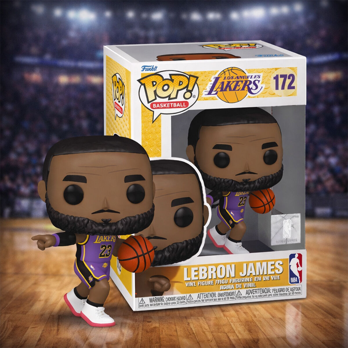 Ігрова фігурка FUNKO POP! серії "NBA: Los Angeles Lakers" - ЛЕБРОН ДЖЕЙМС