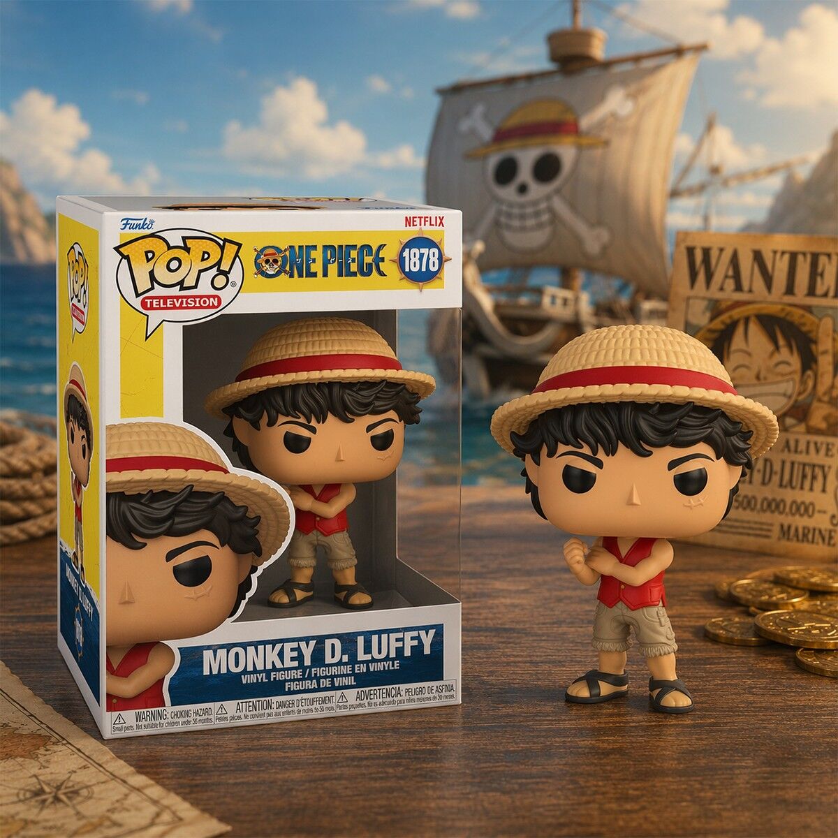 Ігрова фігурка FUNKO POP! серії "Великий куш" S1 - ЛУФФІ