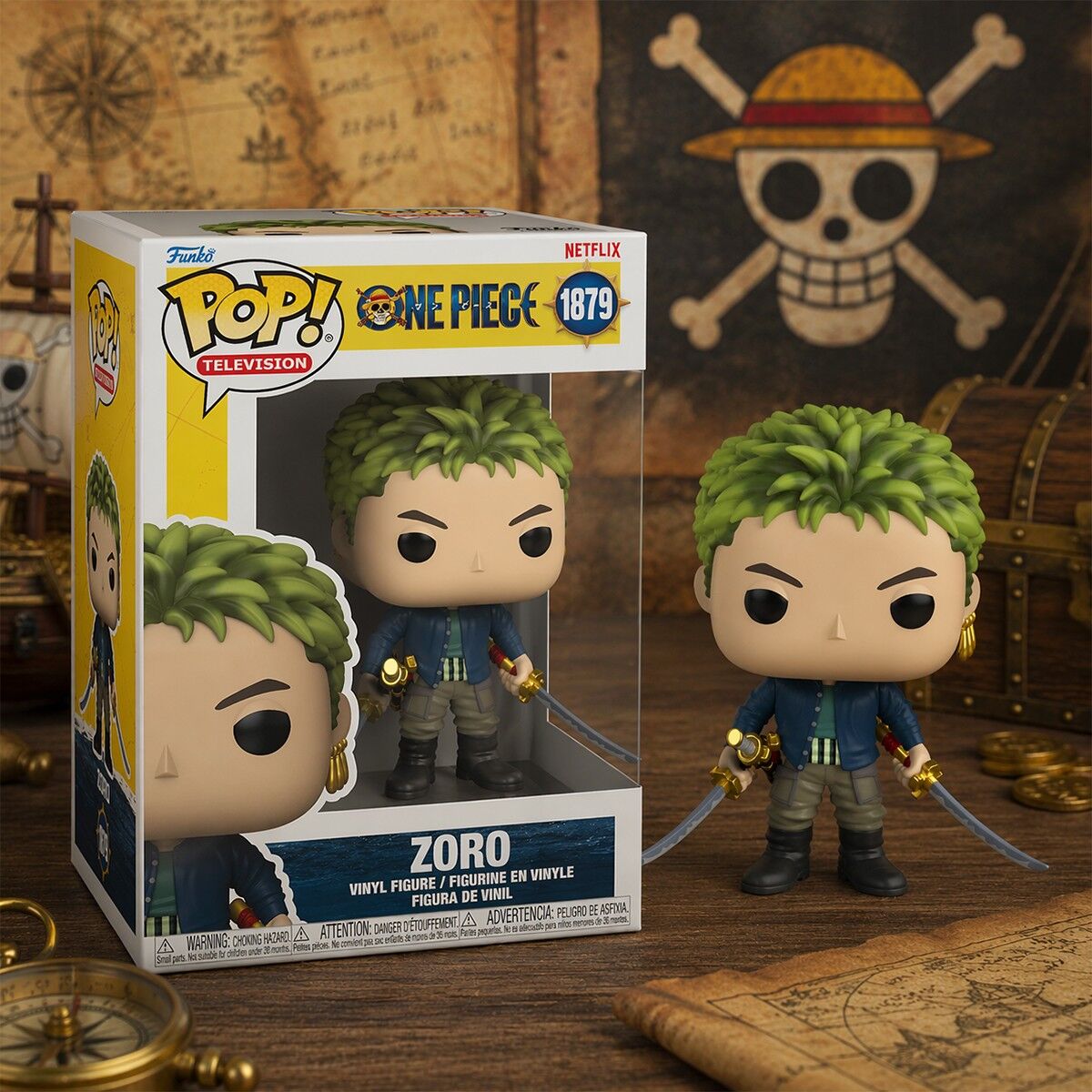 Ігрова фігурка FUNKO POP! серії "Великий куш" S1 - ЗОРО