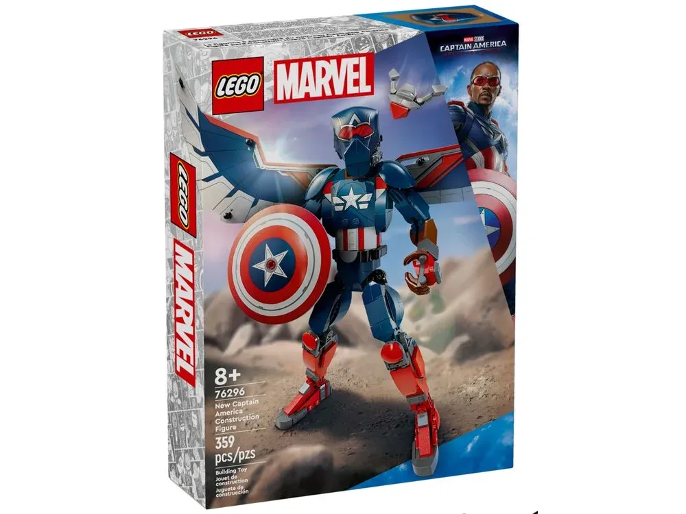 Конструктор LEGO Marvel Фігурка Нового Капітана Америка (76296)