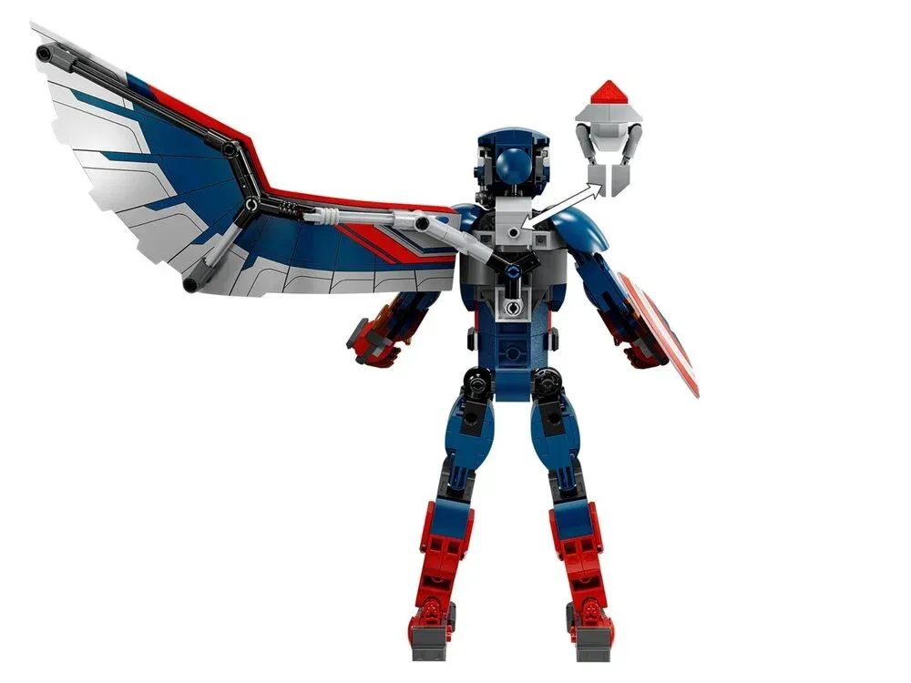 Конструктор LEGO Marvel Фігурка Нового Капітана Америка (76296)