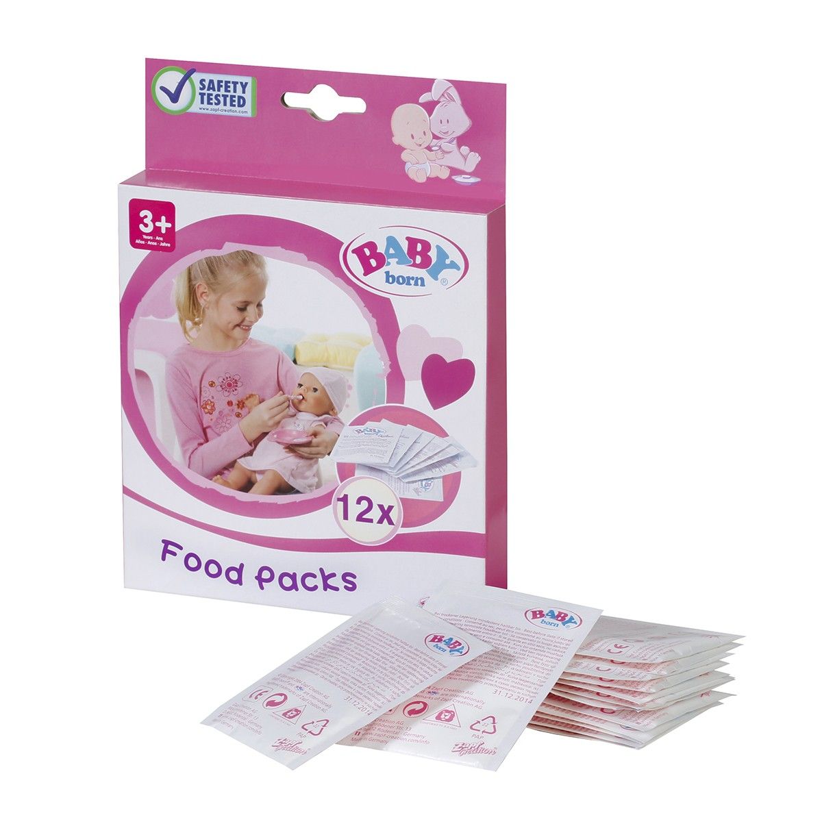 Каша для ляльки BABY BORN (12 пакетиків)
