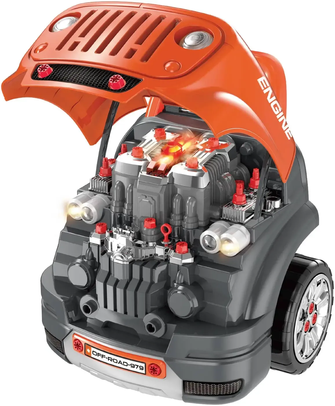 Ігровий набір ZIPP Toys Автомеханік помаранчевий