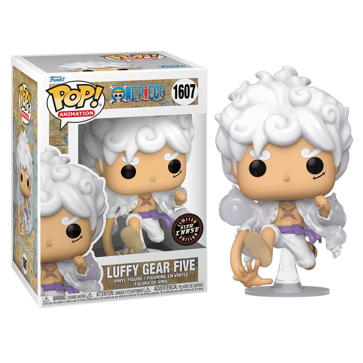 Ігрова фігурка FUNKO POP! cерії "Великий куш" - ЛУФФІ В БІЛОМУ (w/CH)