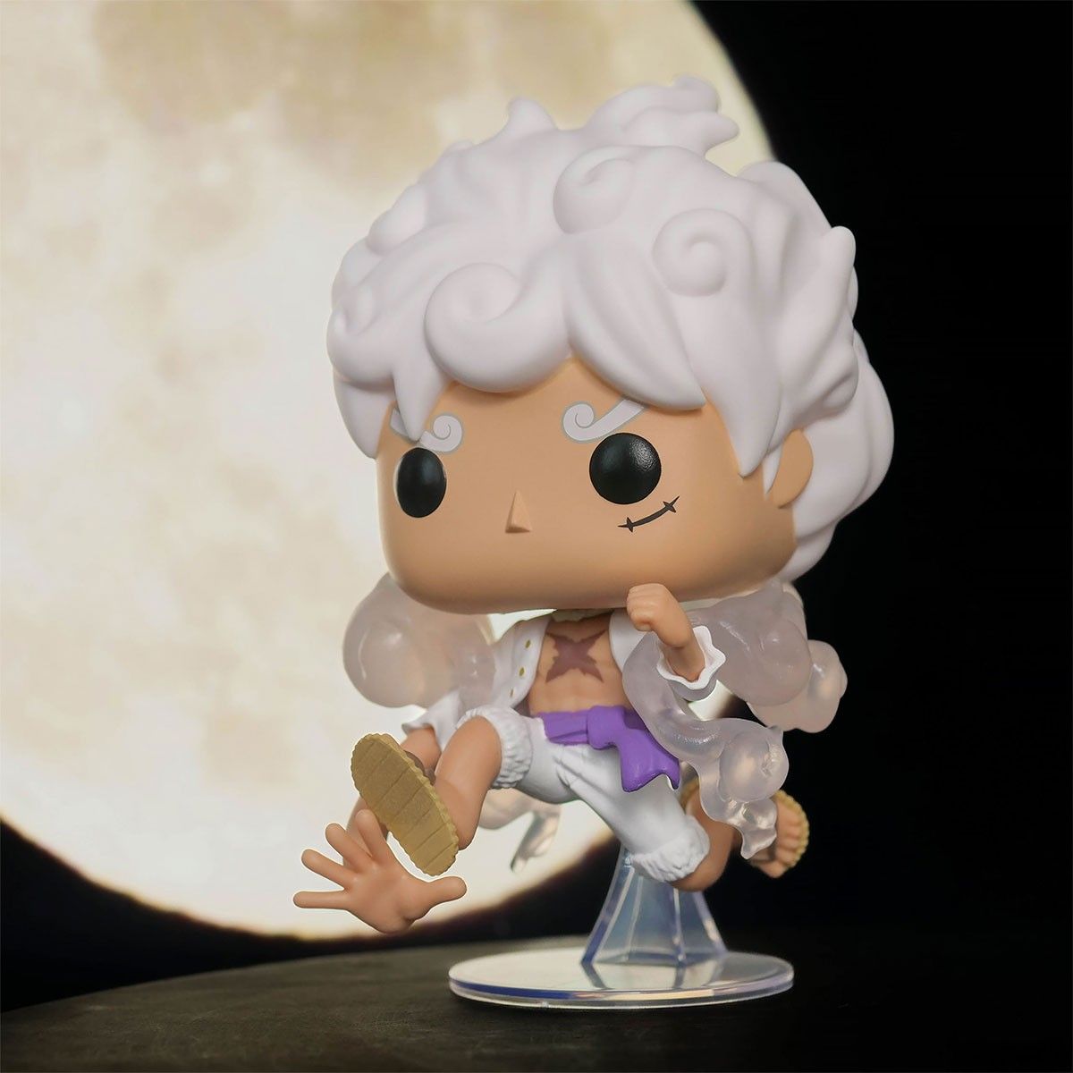 Ігрова фігурка FUNKO POP! cерії "Великий куш" - ЛУФФІ В БІЛОМУ (w/CH)