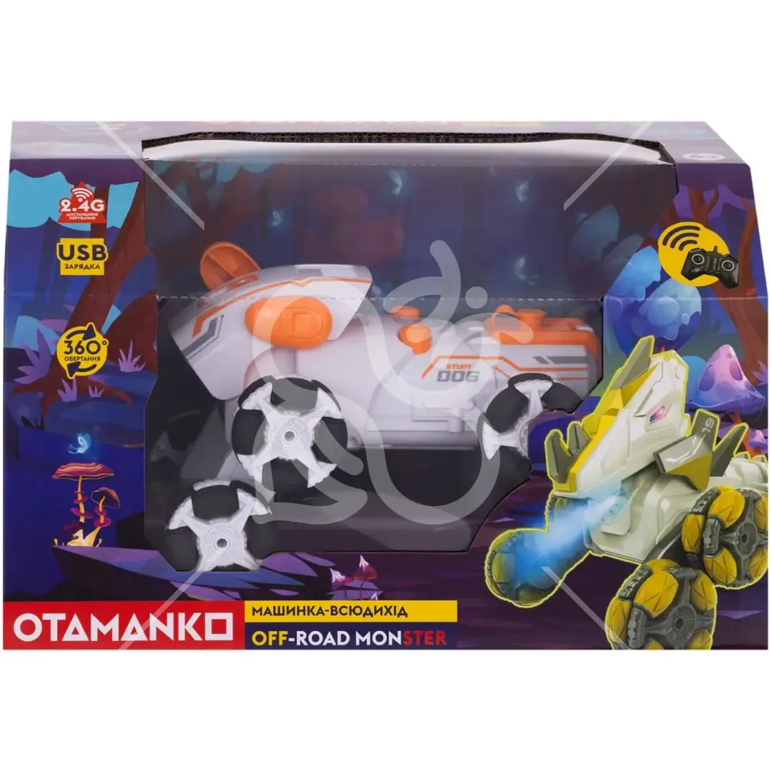Машинка OTAMANKO Трюковий всюдихід OFF-ROAD MONSTER Помаранчевий