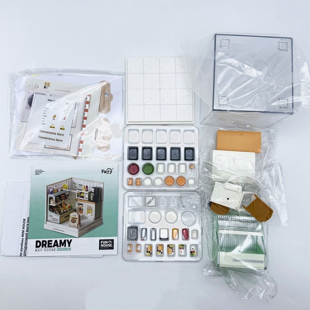 Конструктор-румбокс MINI HOUSE серії "Інтер'єр Міні" – ЦІЛОДОБОВИЙ МАГАЗИН
