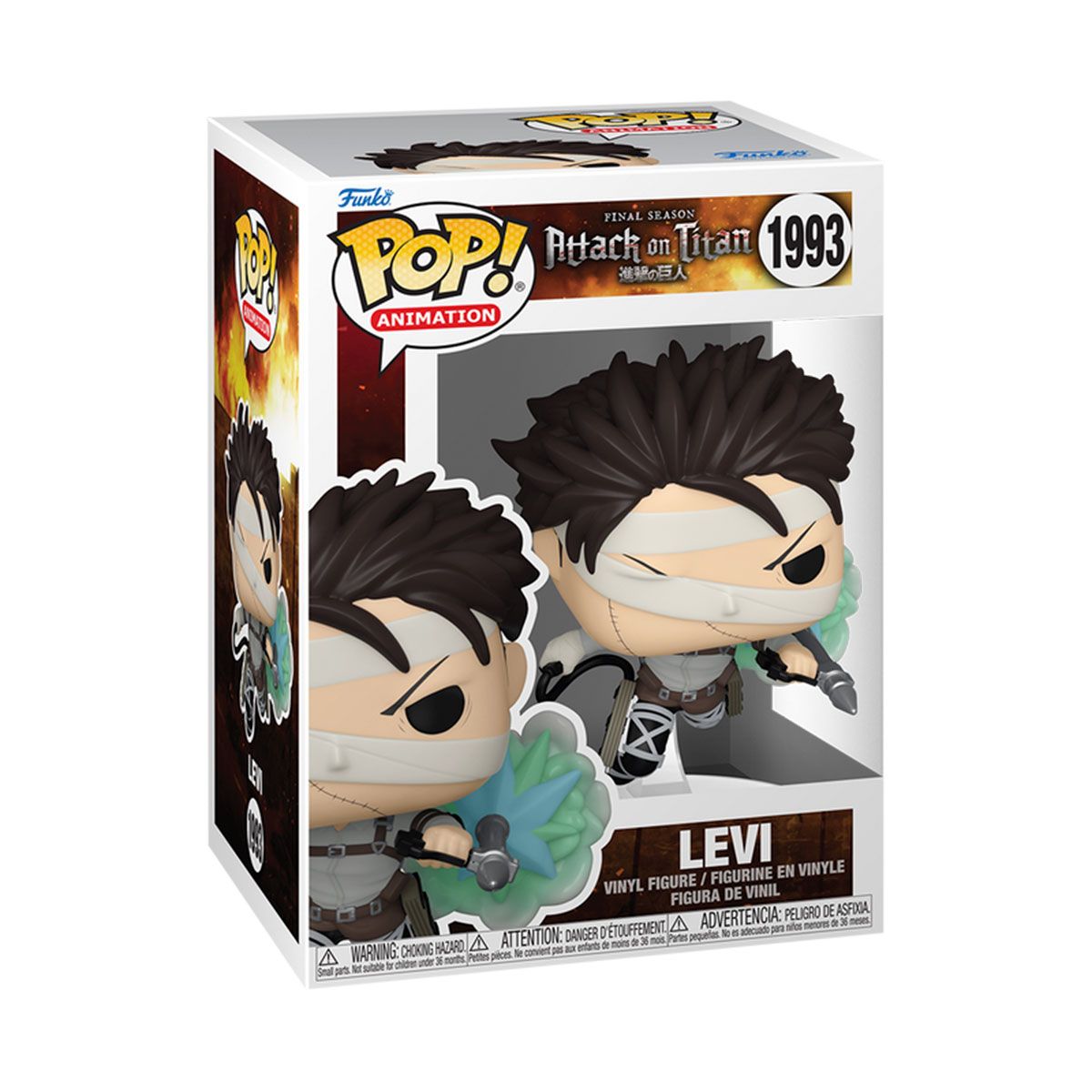 Ігрова фігурка FUNKO POP! серії "Атака титанів" - ЛЕВІ