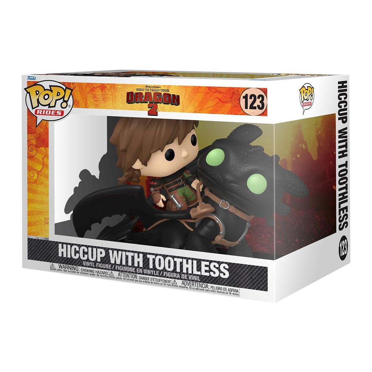 Фiгурка Funko Pop How to train your dragon Гикавка з Беззубиком (81181)