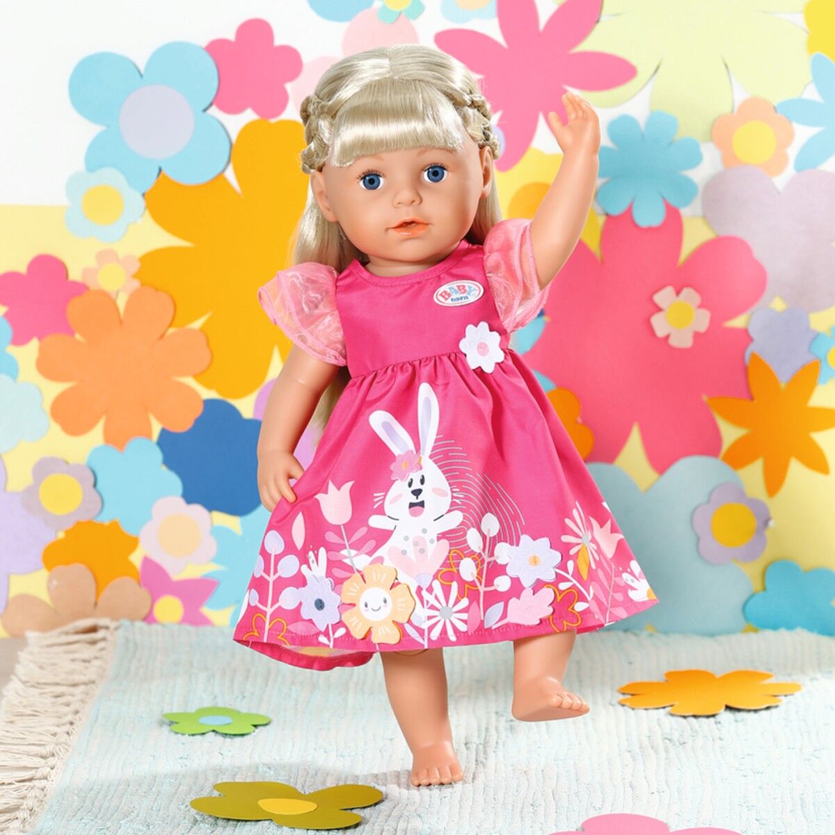 Одяг для ляльки BABY BORN - СУКНЯ З КВІТАМИ (43 cm)