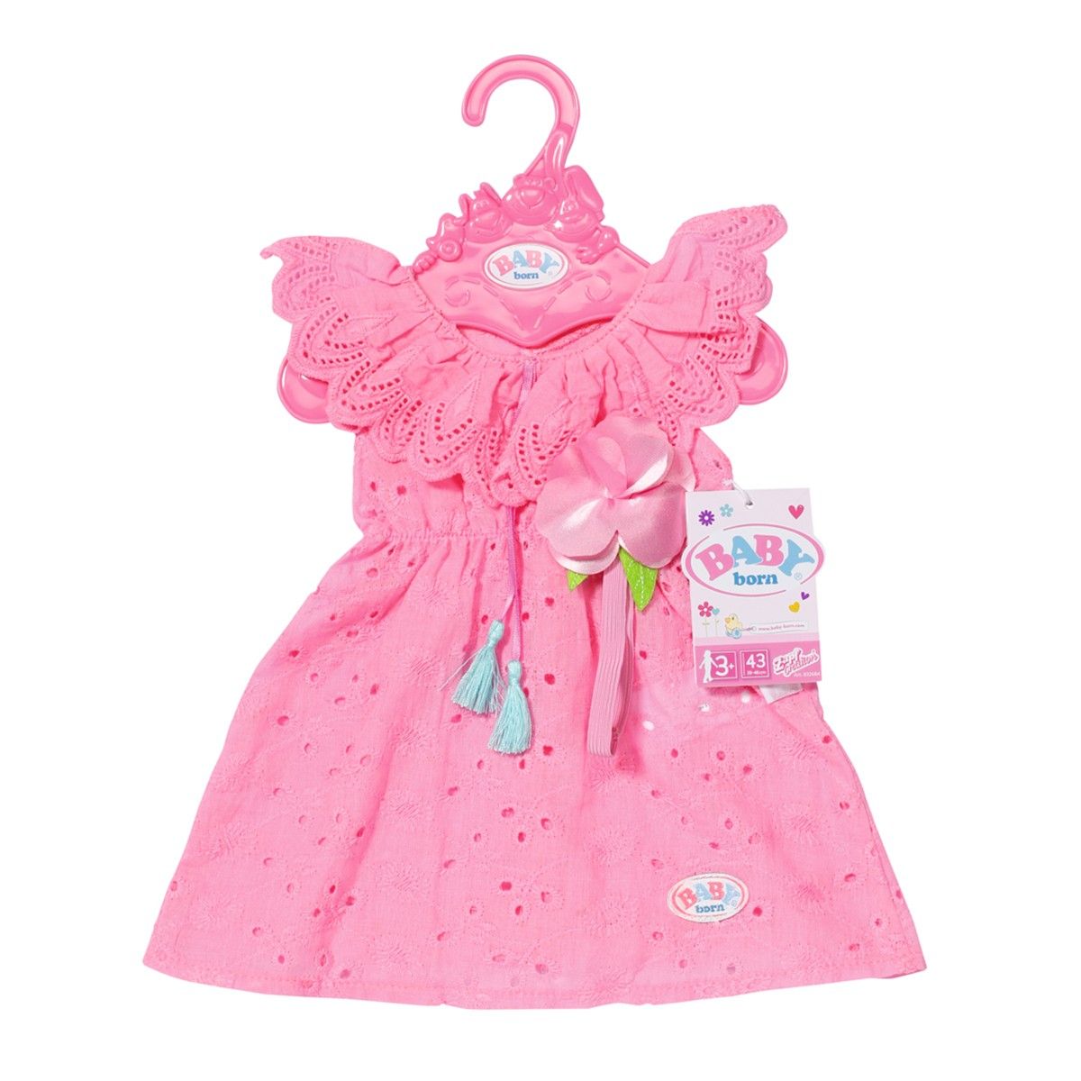 Одяг для ляльки BABY BORN – СУКНЯ "ФАНТАЗІЯ" (43 cm)