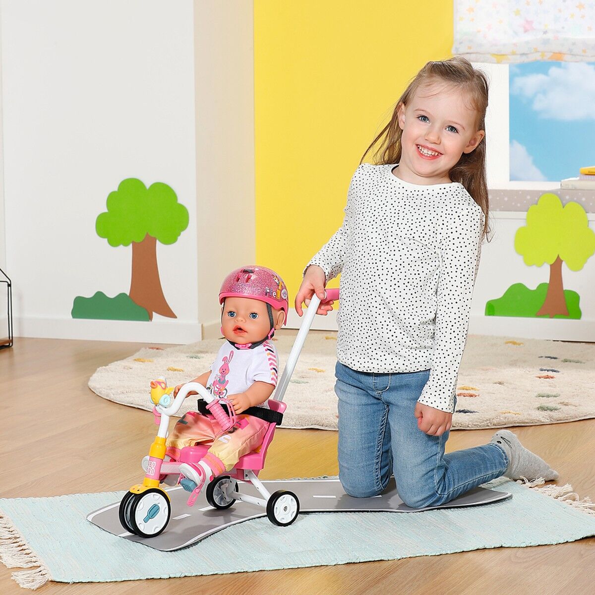 Триколісний велосипед для ляльки BABY BORN – ПРИГОДИ З БЕРТОЮ