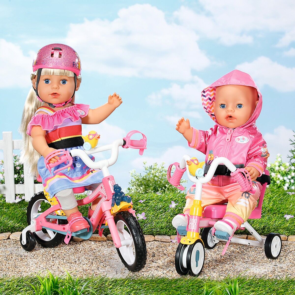 Триколісний велосипед для ляльки BABY BORN – ПРИГОДИ З БЕРТОЮ