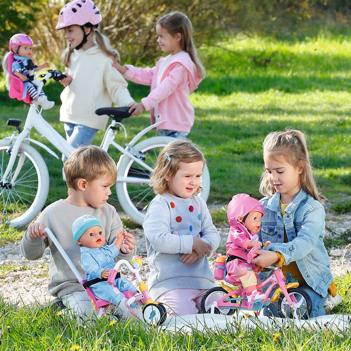 Триколісний велосипед для ляльки BABY BORN – ПРИГОДИ З БЕРТОЮ
