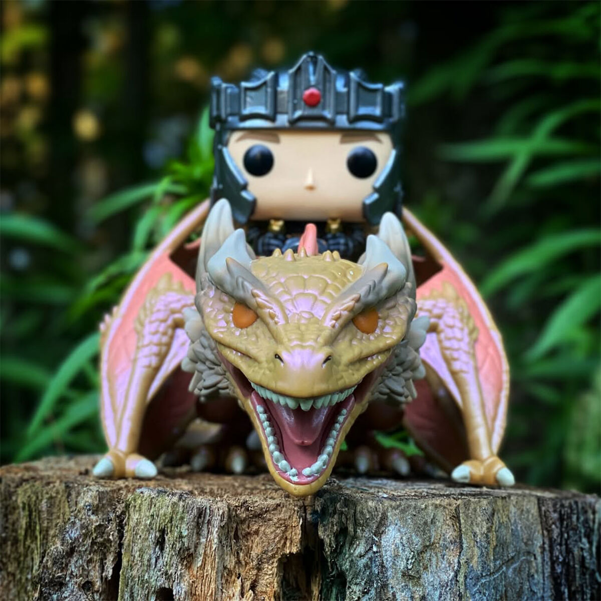 Ігрова фігурка FUNKO POP! Rides серії "Дім Дракона" S4 - ЕЙҐОН ТАРҐАРІЄН І СОНЦЕЖАР