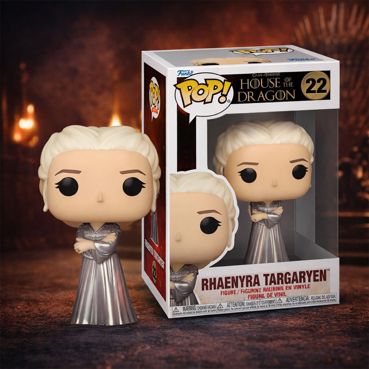 Ігрова фігурка FUNKO POP! серії "Дім Дракона" S4 - РЕЙНІРА ТАРҐАРІЄН