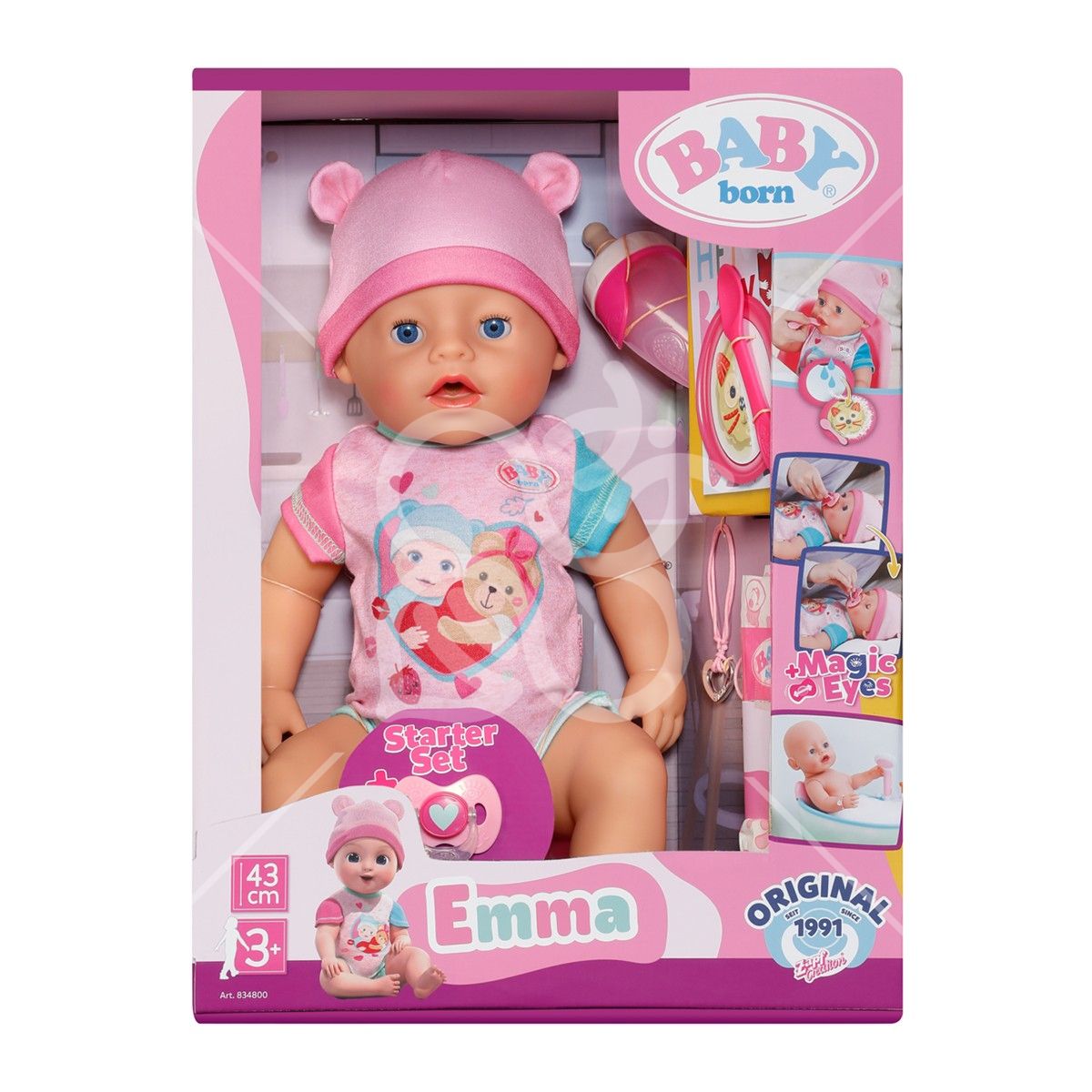 Лялька BABY BORN – ЧАРІВНА ЕММА (43 cm, з аксесуарами)