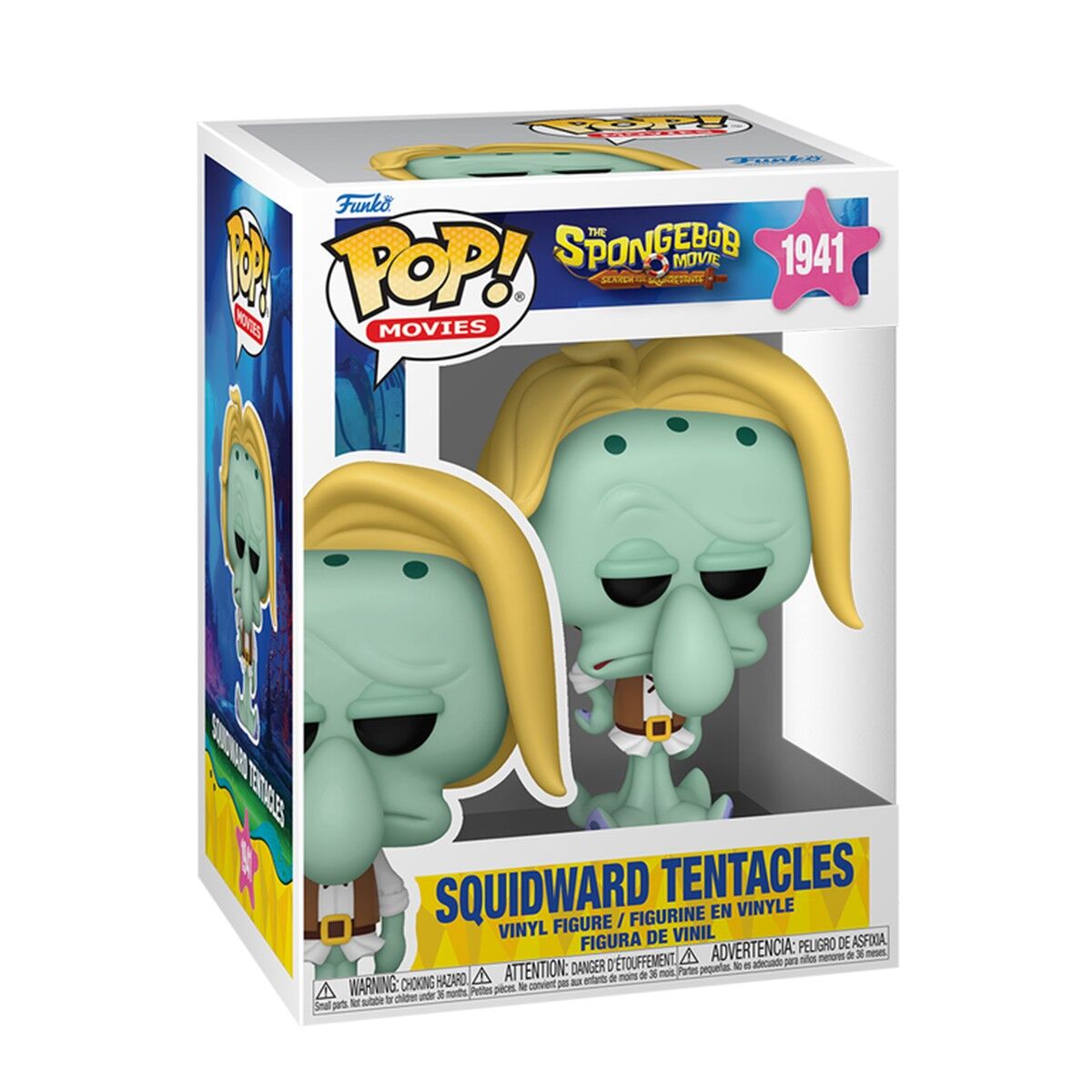 Ігрова фігурка FUNKO POP! серії "Губка Боб" - ПІРАТ СКВІДВАРД