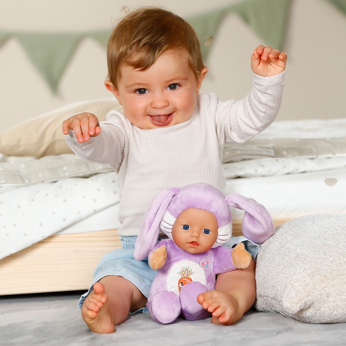 Лялька BABY BORN серії "For babies" – ЗАЙЧЕНЯТКО (26 см)