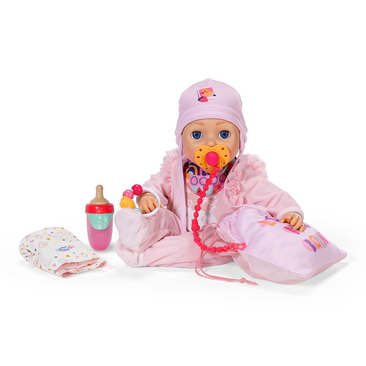 Набір аксесуарів для ляльки BABY BORN серії "Pinplay" – ПЕРШІ ВАЖЛИВІ МОМЕНТИ