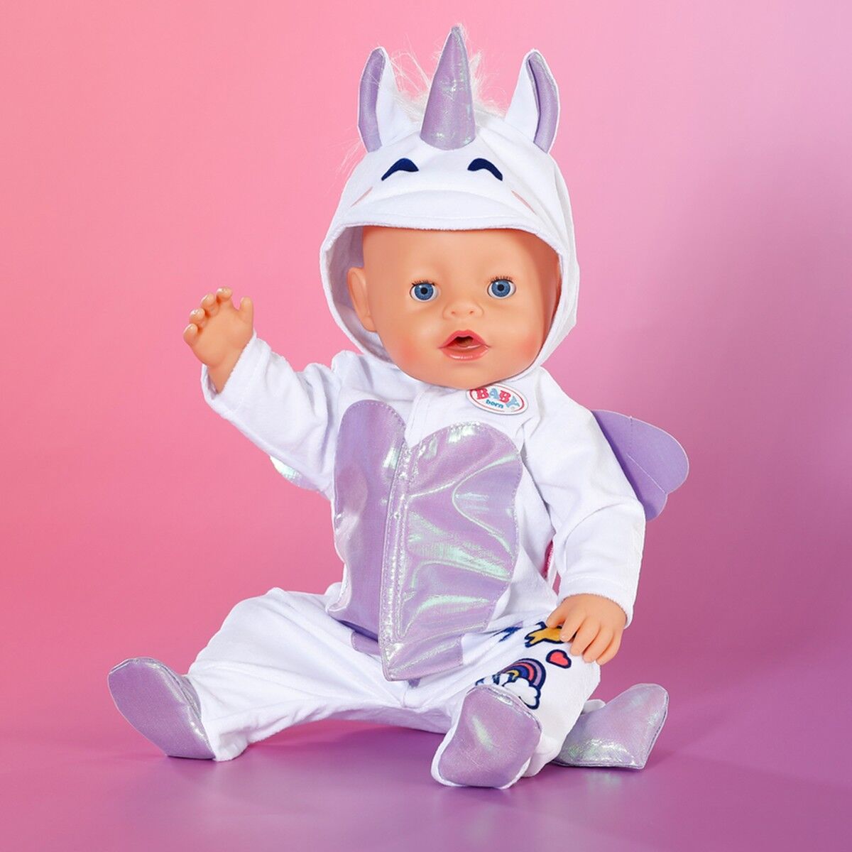 Одяг для ляльки BABY BORN - КОМБІНЕЗОН ЄДИНОРОГА (43 cm)