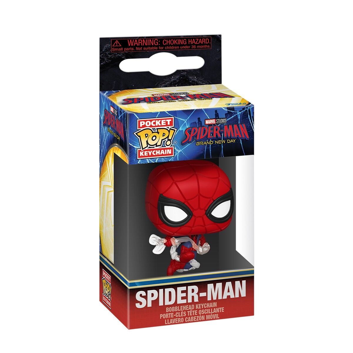 Ігрова фігурка на кліпсі FUNKO POP! серії "Людина-павук: Абсолютно новий день" - ЛЮДИНА-ПАВУК