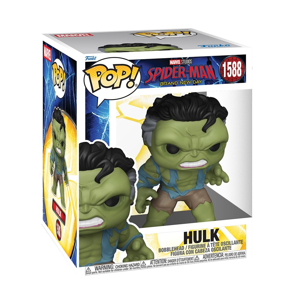 Ігрова фігурка FUNKO POP! серії "Людина-павук: Абсолютно новий день" - ХАЛК (15 см)