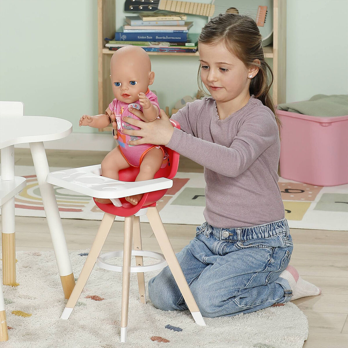 Стільчик для ляльки BABY BORN – ЧАС ГОДУВАННЯ
