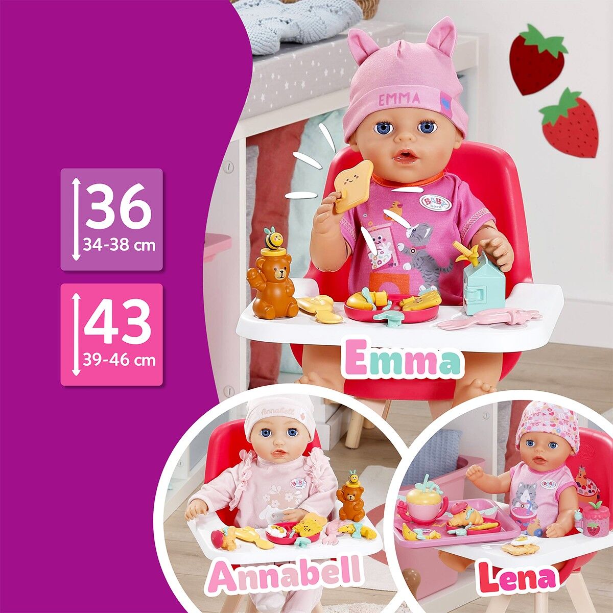 Ігровий набір BABY BORN серії "Click & Play" – СНІДАНОК ДЛЯ ЛЯЛЬКИ