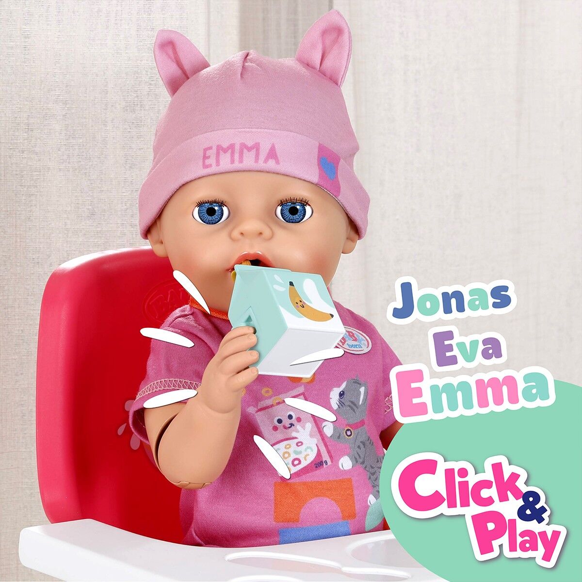 Ігровий набір BABY BORN серії "Click & Play" – СНІДАНОК ДЛЯ ЛЯЛЬКИ